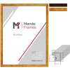 Marco de fotos de madera MendeFrames H14B – Decoración de raíz (claro u oscuro) 15mm hasta 40x50 cm