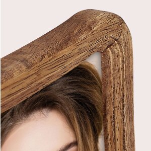 Marco de fotos de madera ZEP Mentone Marrón 10x15 13x18 15x20 cm Madera maciza