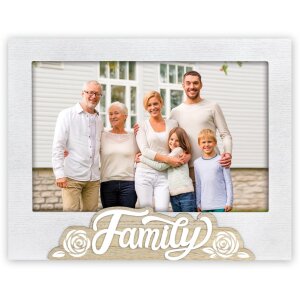 Marco de fotos ZEP Windsor Family Blanco Madera 15x20 cm...