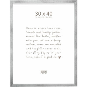 Marco de fotos Deknudt S243 de madera con perfil de...