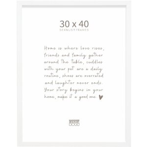 Marco de fotos Deknudt S243 de madera con perfil de bloque 1,4 cm Natural Blanco Negro Plata Bronce