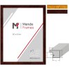 MendeFrames H14C Marco de Fotos de Madera Maciza con Decoración de Raíz Claro u Oscuro