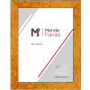 Marco de fotos de madera MendeFrames H14E con decoración de raíz claro u oscuro 13x18 hasta 70x100