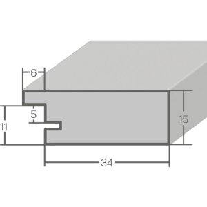 MendeFrames Espejo de Pared H14E Decoración de Raíz Claro o Oscuro Muchas Medidas Disponibles