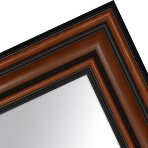 Espejo de pared MendeFrames H017 Nogal 60x60 cm