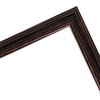 Espejo de pared de madera MendeFrames H025 10x10 cm negro