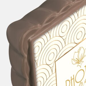 Marco de fotos ZEP HERVE de resina Blanco Taupe Marrón 10x15 13x18 15x20 cm