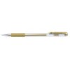 Pentel Bolígrafo de Gel Metálico Photo Album Pen Hybrid Gel Grip 0,4 mm dorado