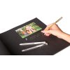 Pentel Bolígrafo de Gel Metálico Photo Album Pen Hybrid Gel Grip 0,4 mm dorado