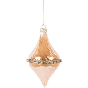 Esfera de Navidad Clayre & Eef 6GL5154 Ø 8x14...