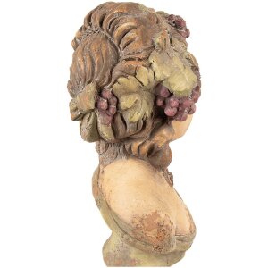 Clayre & Eef Decoración Busto Mujer 24x18x28 cm 6MG0134