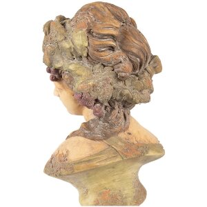 Clayre & Eef Decoración Busto Mujer 24x18x28 cm 6MG0134