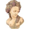 Clayre & Eef Decoración Busto Mujer 24x18x28 cm 6MG0134