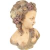Clayre & Eef Decoración Busto Mujer 24x18x28 cm 6MG0134