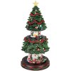Árbol de Navidad con LED Clayre & Eef 6PR5874 Verde/ROJO 24x46 cm