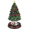 Árbol de Navidad con LED Clayre & Eef 6PR5874 Verde/ROJO 24x46 cm