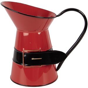 Garrafa decorativa Clayre & Eef 6Y5900M Rojo/Negro...