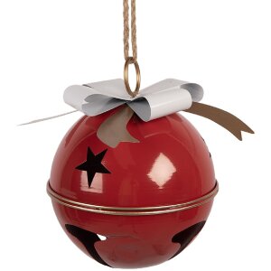 Clayre & Eef 6Y5905 Decoración Campana Ø 25x30 cm Estilo Rústico