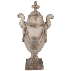 Ornamento de decoración Clayre & Eef 5MG0085 35x25x65 cm Beige/Marrón