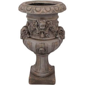 Maceta decorativa Clayre & Eef Grau 40x38x64 cm