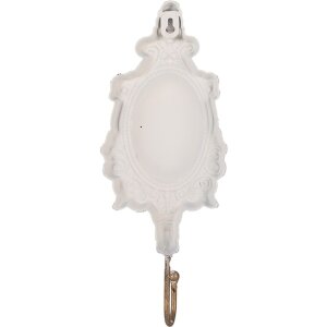 Ganchos de pared Clayre & Eef 6Y5982 12x4x31 cm beige rústico