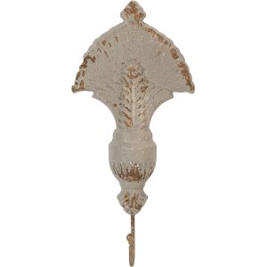 Ganchos para pared Clayre & Eef 6Y5983 16x4x33 cm Beige-Braun