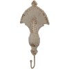 Ganchos para pared Clayre & Eef 6Y5983 16x4x33 cm Beige-Braun
