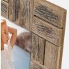 Marco de fotos de madera ZEP Stocccarda Vintage marrón 13x18 cm 15x20 cm