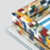 Marco de fotos de madera ZEP Recife Multicolor con cristal flotante a doble cara en 4 tamaños