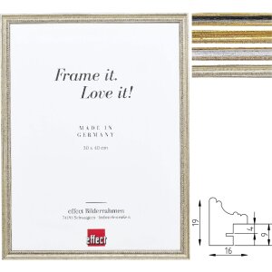 Marco de fotos Effect Profil 66 Madera maciza Aspecto...