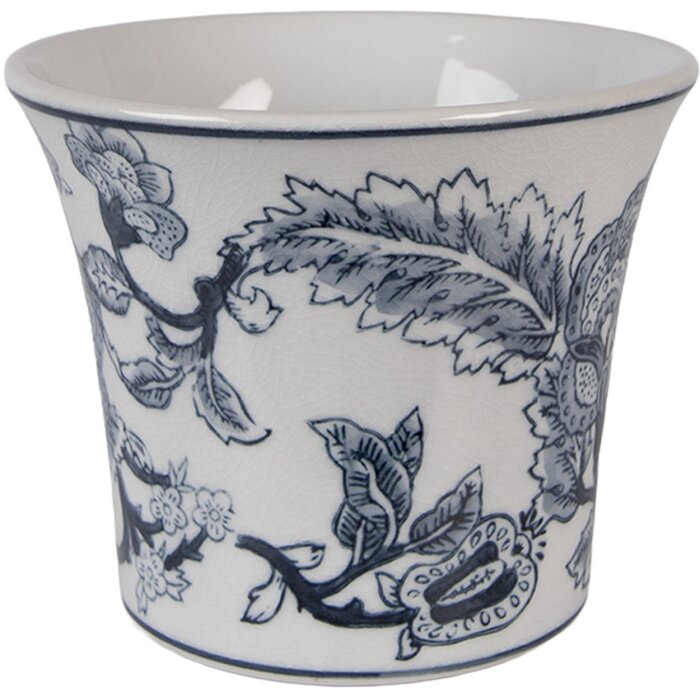 Clayre & Eef 6CE2386 Decoración Maceta Ø 16x13 cm