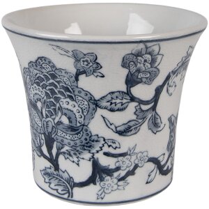 Clayre & Eef 6CE2386 Decoración Maceta Ø 16x13 cm