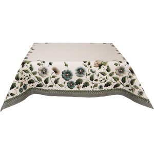 Tabla de centro Clayre & Eef GTB01 100x100 cm Tono beige-verde