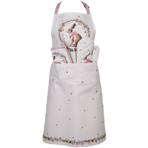 Guante de horno Clayre & Eef EWC44 18x30 cm Beige-Braun