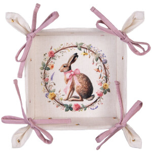 Cestillo de pan Clayre & Eef EWC47 35x35x8 cm...