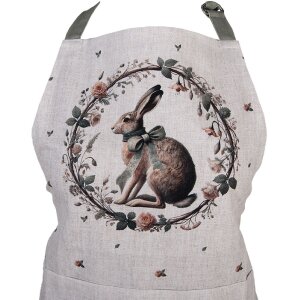 Delantal Clayre & Eef NLE41 70x85 cm Beige-Braun