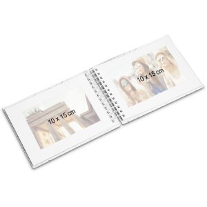 Álbum espiral Fine Art Hama 24x17 cm 50 páginas gris piedra