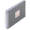 Álbum espiral Fine Art Hama 24x17 cm 50 páginas gris piedra