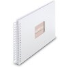 Álbum de fotos en espiral Fine Art Hama 28x24 cm 50 páginas Blanco