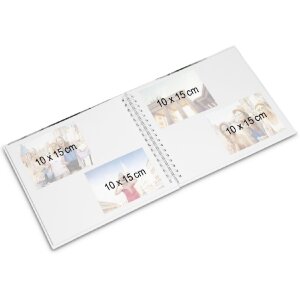 Álbum de fotos en espiral Fine Art Hama 28x24 cm 50 páginas Terra