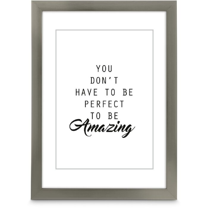 Marco de fotos Hama Chiaro Acero 40x50 cm Gris