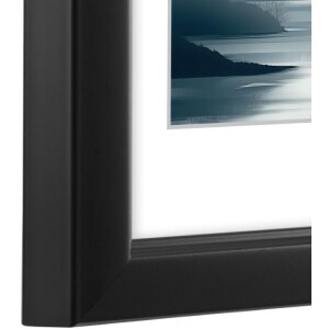 Marco de fotos de plástico Hama Chill Negro 15 x 20 cm