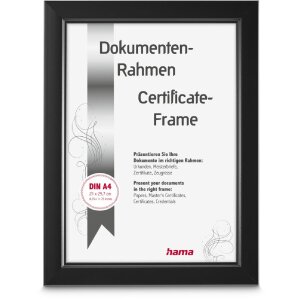 Marco de fotos de plástico Hama Chill Negro 21 x...