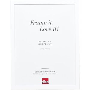 Marco de fotos de madera maciza Effect Profil 58 10x15 hasta 70x100 cm 4 colores