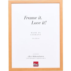 Marco de fotos de madera maciza Effect Profil 58 10x15 hasta 70x100 cm 4 colores