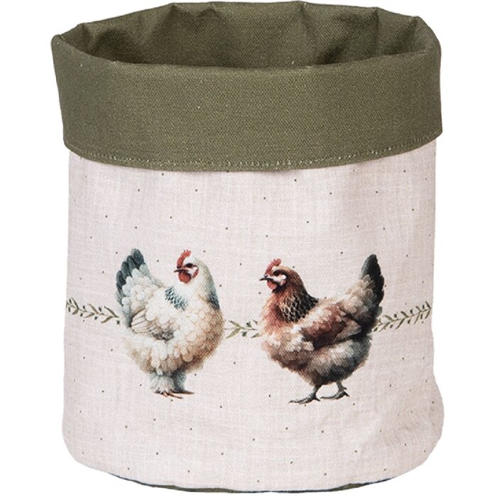 Cuenco para pan Clayre & Eef BYC50 Ø 15x16 cm Beige-Braun