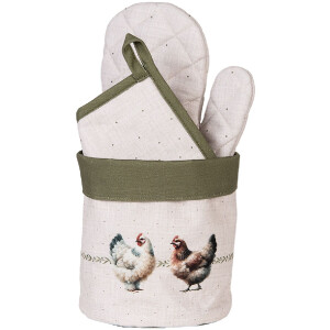 Cuenco para pan Clayre & Eef BYC50 Ø 15x16 cm Beige-Braun