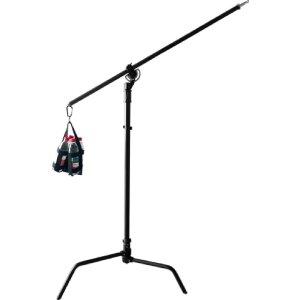 Bolsa de agua StudioKing FBBWB-002 Peso para trípode rellenable negro con mosquetón