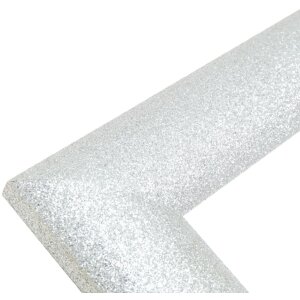 Marco de fotos de madera Deknudt S97DD7 Plata Klarglas 13x18 hasta 40x60 cm