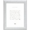 Marco de fotos de madera Deknudt S97DD7 Plata Klarglas 13x18 hasta 40x60 cm